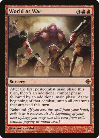 World at War (Rise of the Eldrazi)  - Foil