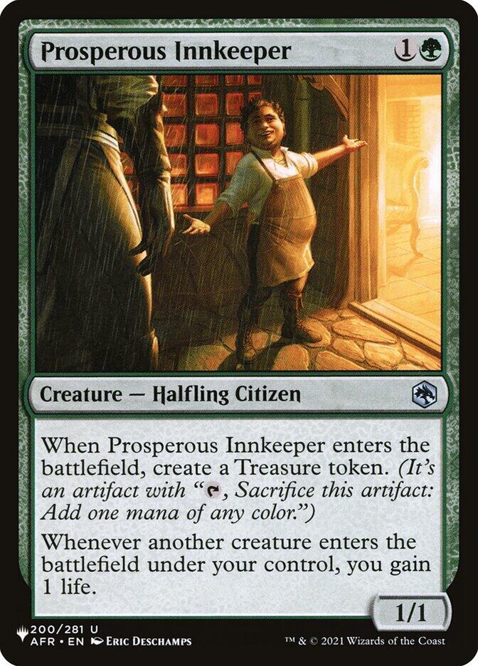 Prosperous Innkeeper 200 (The List Reprints) 
