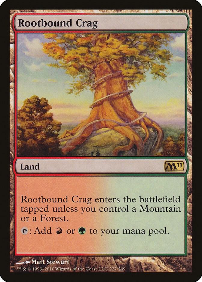 Rootbound Crag (Magic 2011 (M11)) 