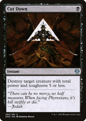 Cut Down (Dominaria United)  - Foil