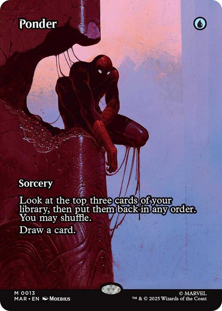 Ponder Borderless ()  - Foil