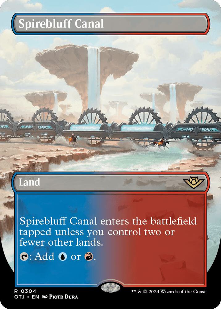 Spirebluff Canal Borderless (Outlaws of Thunder Junction) 