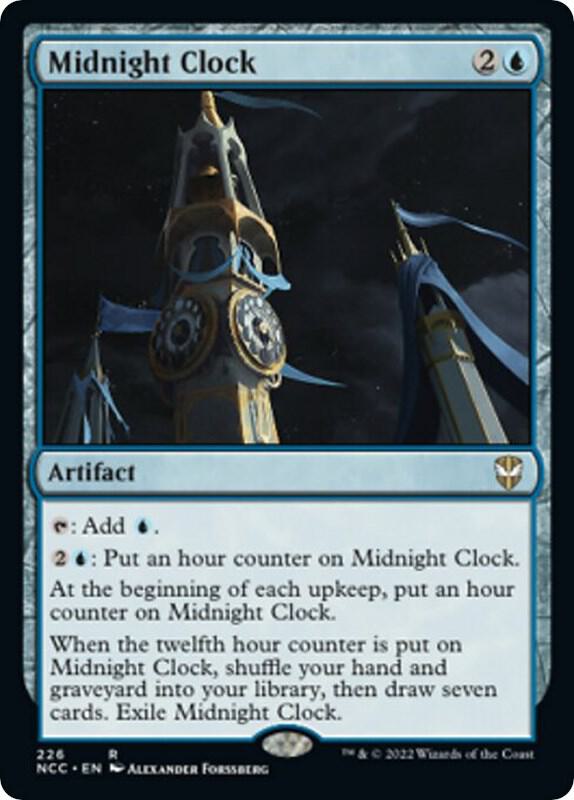 Midnight Clock (Commander: Streets of New Capenna) 