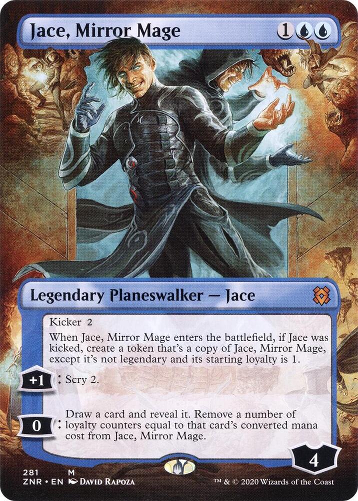 Jace, Mirror Mage 281/280 (Zendikar Rising)  - Borderless