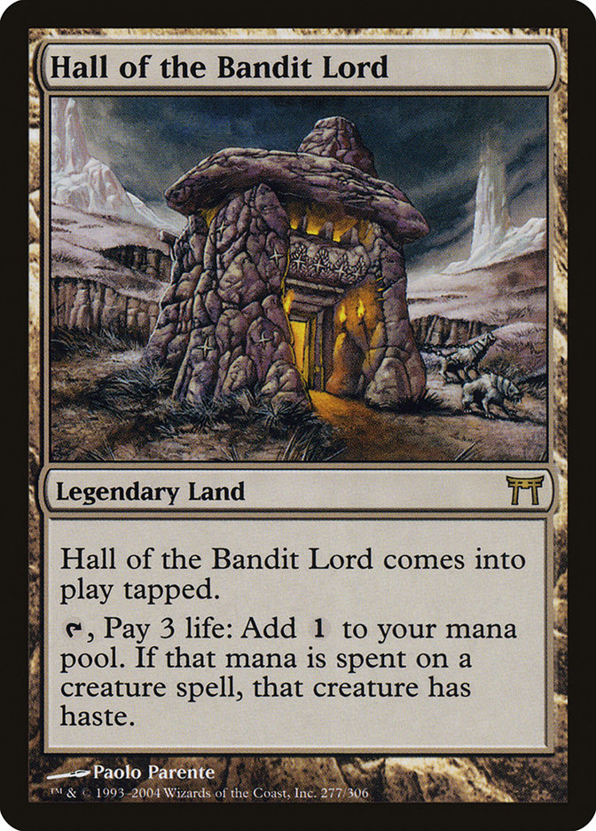 Hall of the Bandit Lord (Champions of Kamigawa) 