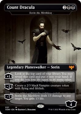 Count Dracula Sorin the Mirthless (Innistrad: Crimson Vow)  - Foil