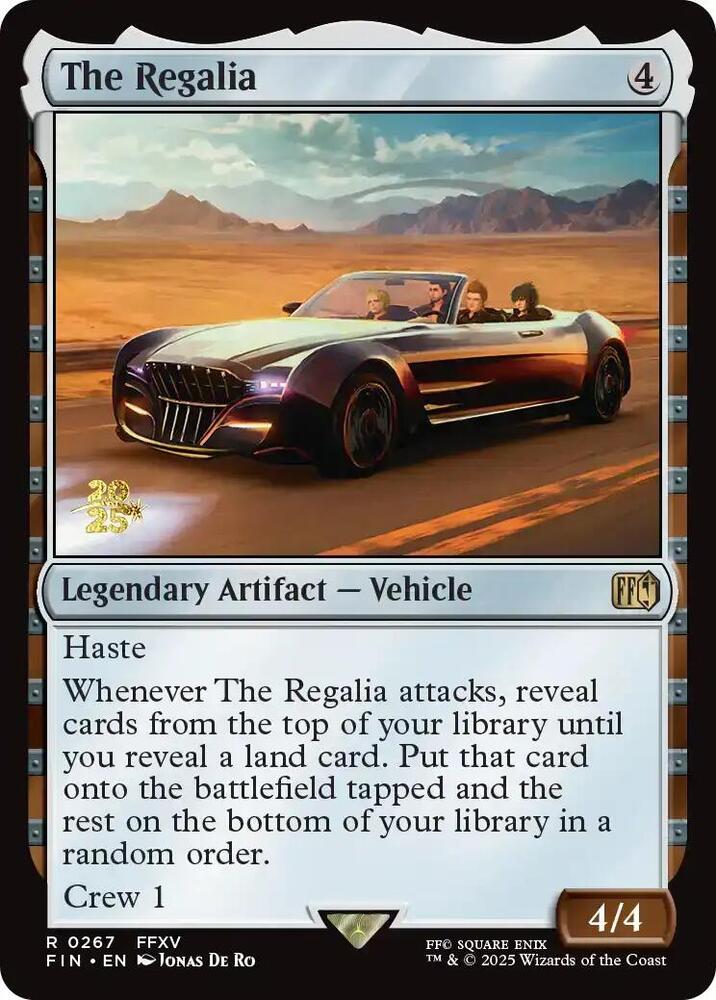 The Regalia (Prerelease Cards)  - Foil