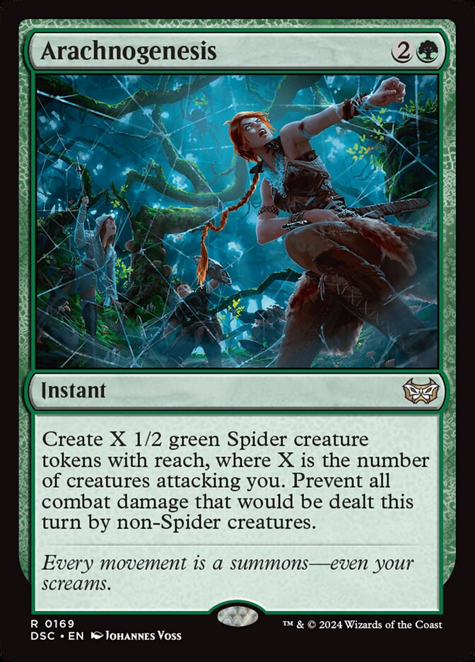 Arachnogenesis 169/40 (Commander: Duskmourn: House of Horror) 
