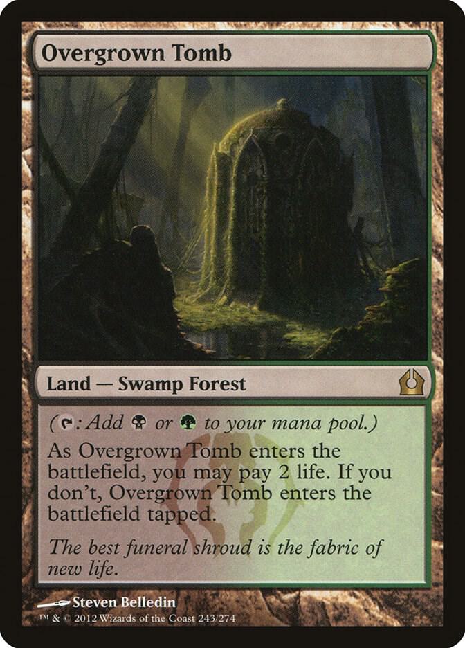 Overgrown Tomb (Return to Ravnica)  - Foil