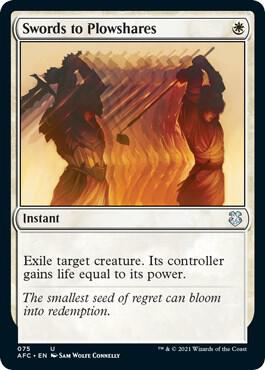 Swords to Plowshares (Commander: Adventures in the Forgotten Realms) 