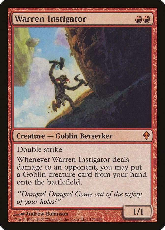 Warren Instigator 154 (Zendikar) 