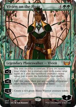 Vivien on the Hunt Borderless (Streets of New Capenna) 