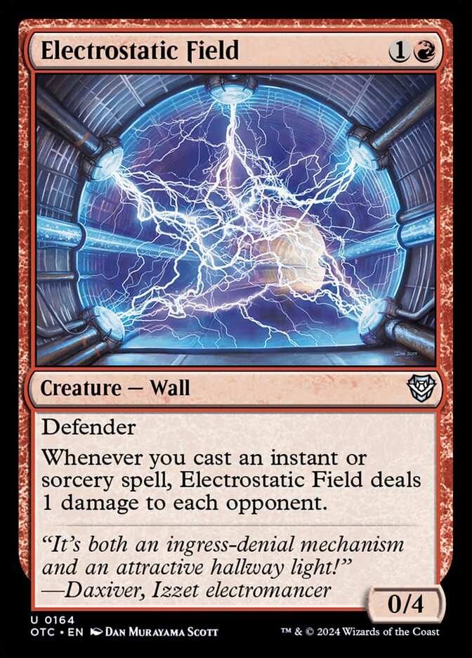 Electrostatic Field 164/342 (Commander: Outlaws of Thunder Junction) 