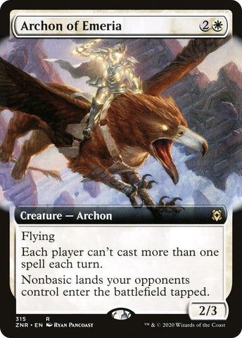 Archon of Emeria 315 (Zendikar Rising)  - Foil