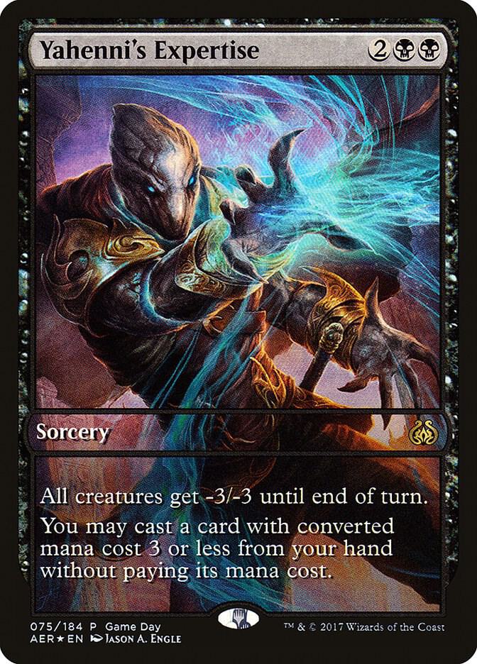 Yahenni's Expertise 75 (Game Day & Store Championship Promos)  - Full Art Foil