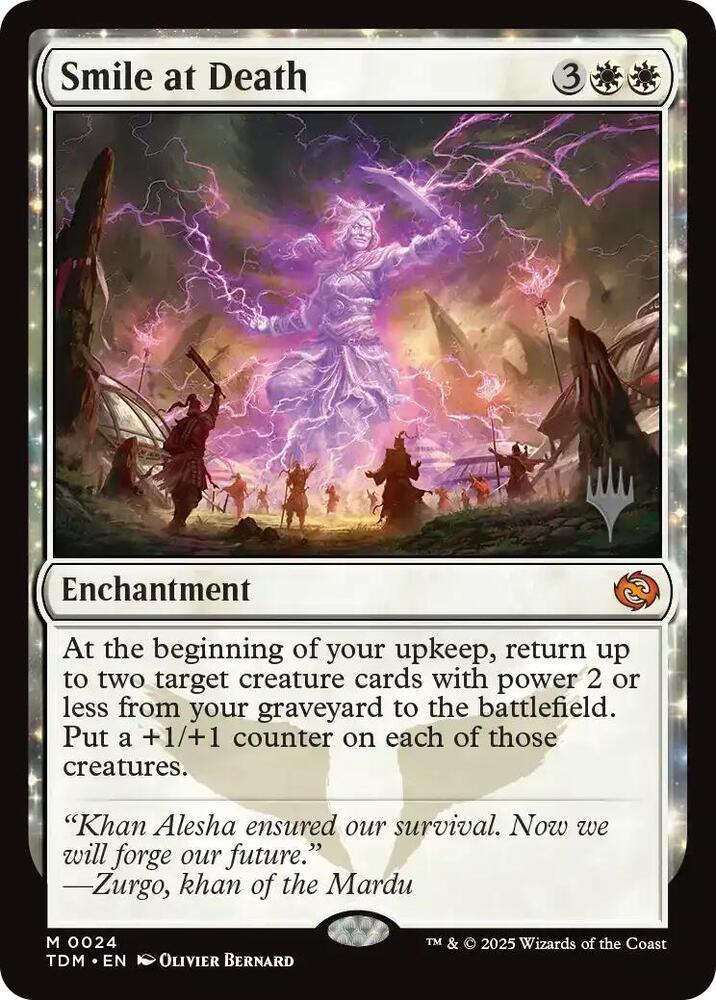 Smile at Death (Promo Pack: Tarkir: Dragonstorm) 