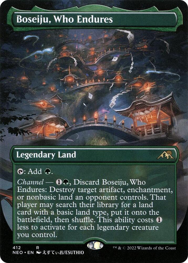 Boseiju Who Endures Borderless (Kamigawa: Neon Dynasty) 