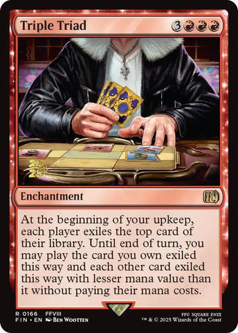 Triple Triad 166 (Prerelease Cards)  - Foil