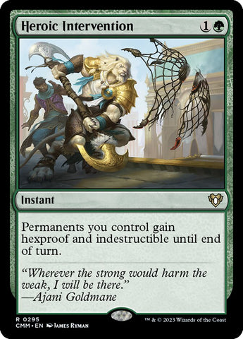 Heroic Intervention (Commander Masters) 