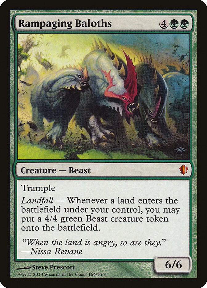 Rampaging Baloths 164/356 (Commander 2013) 