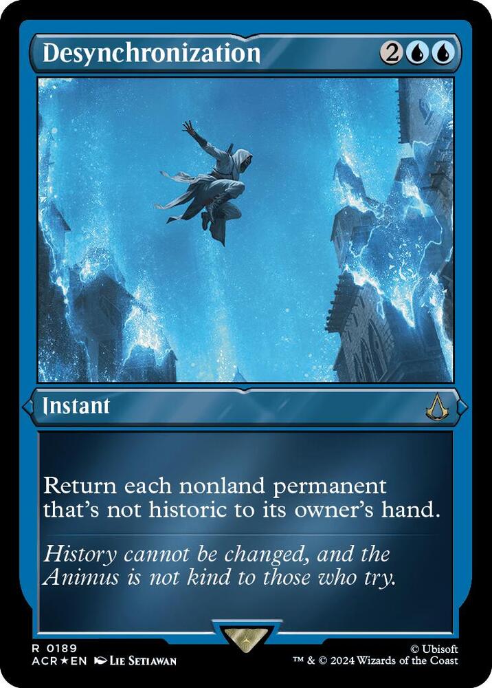 Desynchronization Foil Etched (Universes Beyond: Assassin's Creed)  - Foil