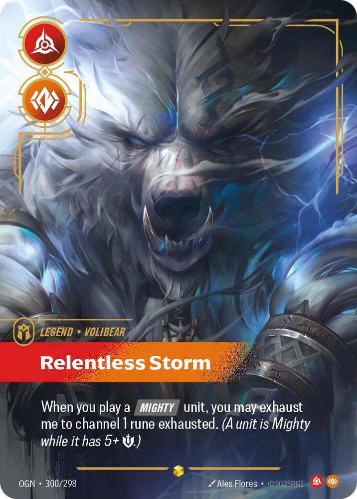 Volibear Relentless Storm Overnumbered (Origins)  - Foil