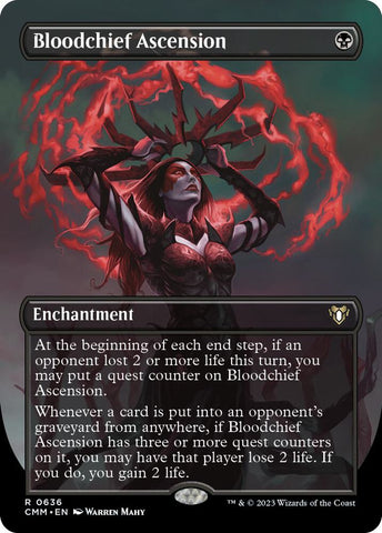 Bloodchief Ascension 636/451 (Commander Masters)  - Borderless