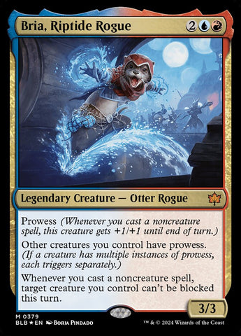Bria, Riptide Rogue (Bloomburrow)  - Foil