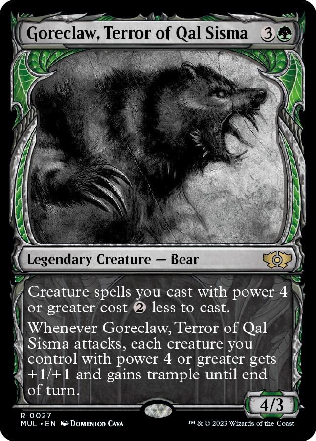 Goreclaw Terror of Qal Sisma (March of the Machine: Multiverse Legends) 