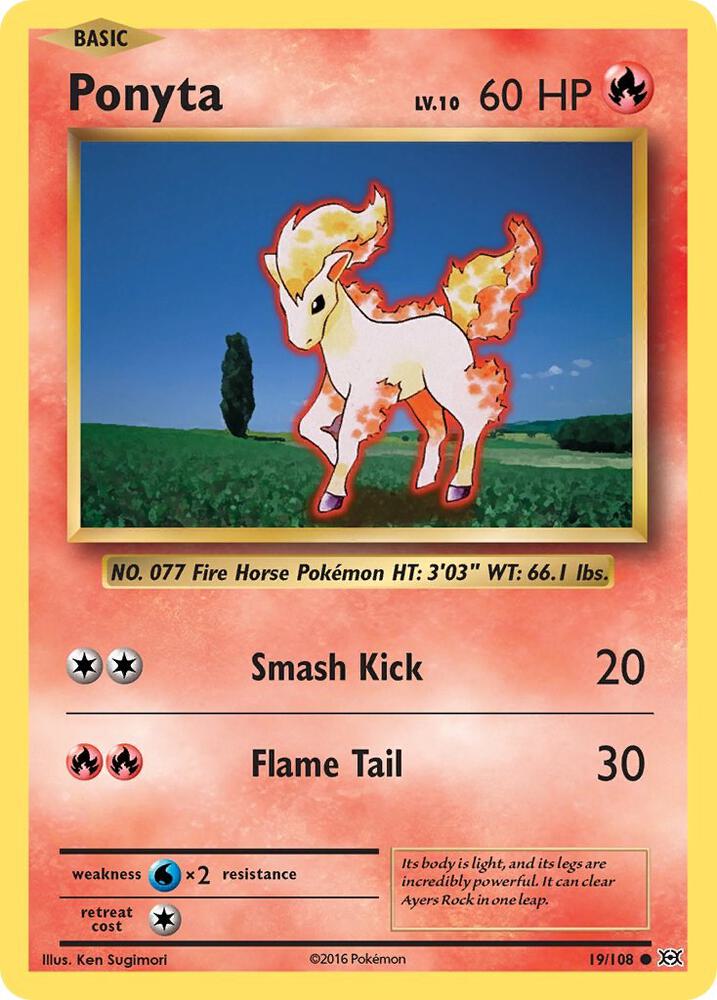 Ponyta 19/108 (XY - Evolutions) 