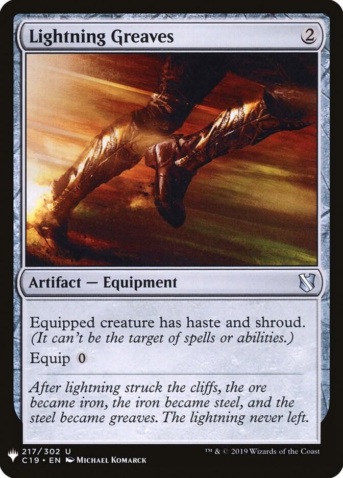 Lightning Greaves C19 (The List Reprints) 
