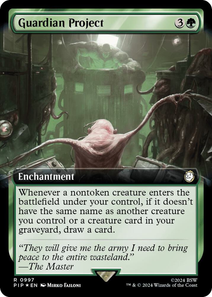 Guardian Project 997/326 (Universes Beyond: Fallout)  - Extended Art Surge Foil
