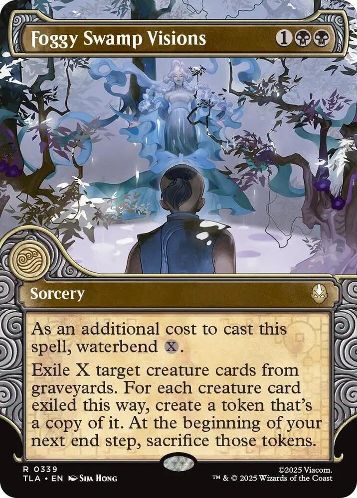 Foggy Swamp Visions Showcase (Avatar: The Last Airbender)  - Foil