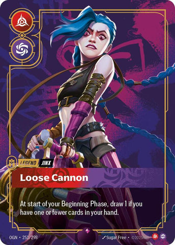 Jinx Loose Cannon (Origins)  - Foil