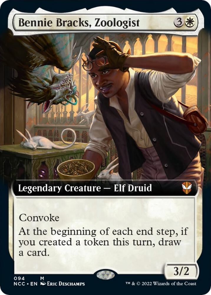 Bennie Bracks Zoologist Extended Art 94 (Commander: Streets of New Capenna) 