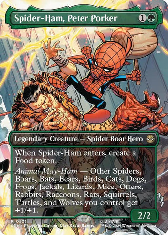 Spider Ham Peter Porker Borderless (Marvel's Spider-Man)  - Foil