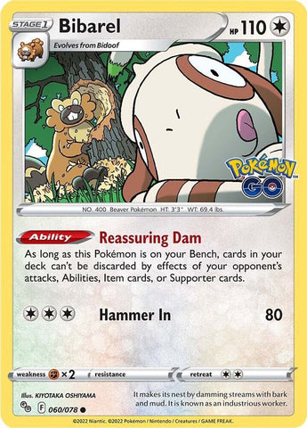 Bibarel 060/078 (Pokemon GO) 