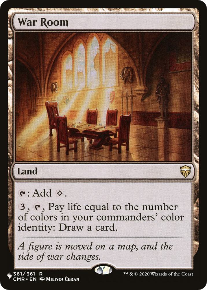 War Room (The List Reprints) 