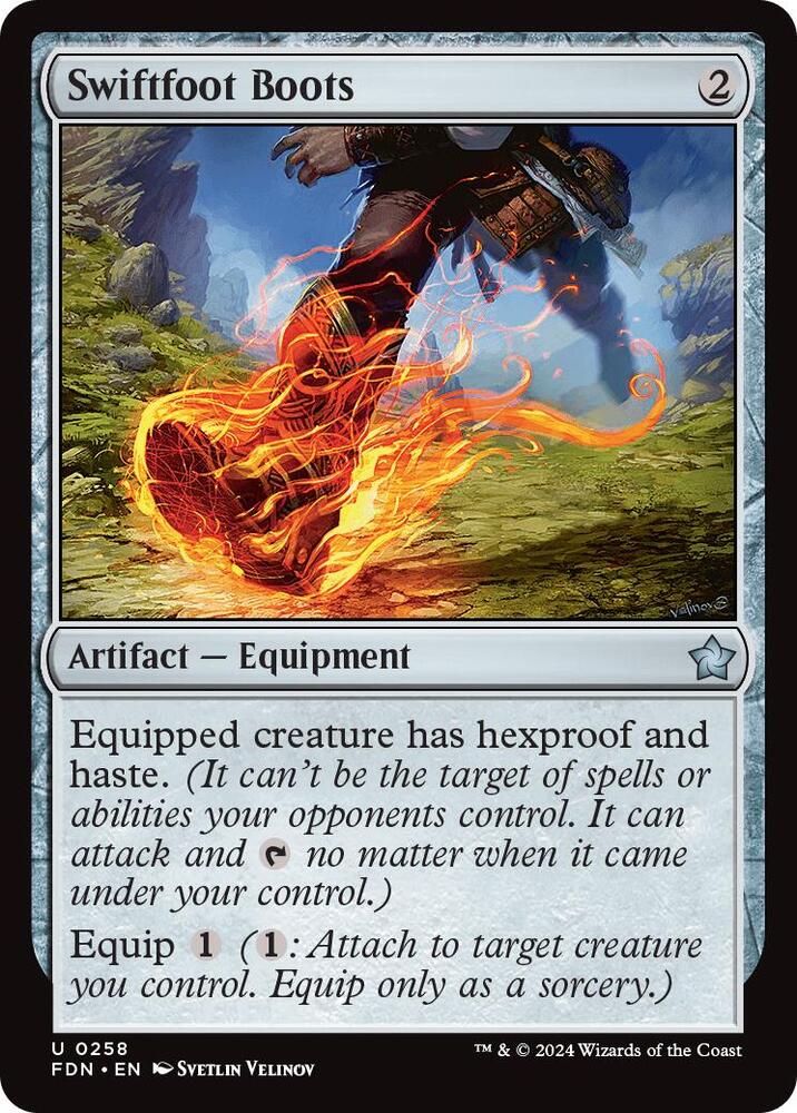 Swiftfoot Boots (Foundations)  - Foil