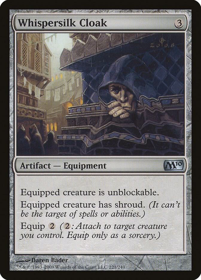 Whispersilk Cloak (Magic 2010 (M10)) 