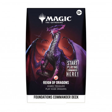 MTG Foundations - Starter Commander Deck - Reign of Dragons