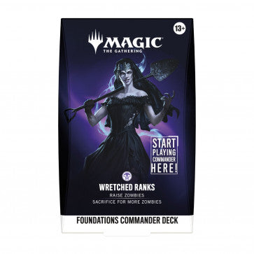 MTG Foundations - Starter Commander Deck - Wretched Ranks