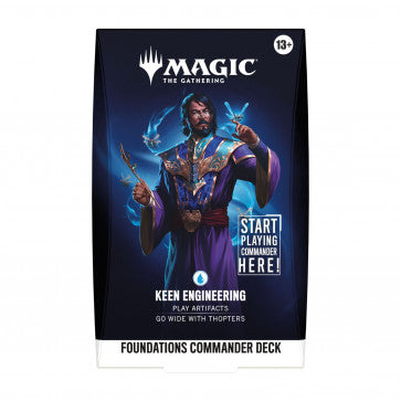 MTG Foundations - Starter Commander Deck - Keen Engineering
