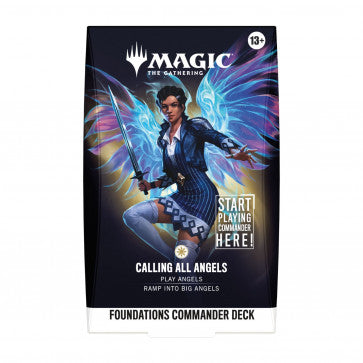 MTG Foundations - Starter Commander Deck - Calling All Angels