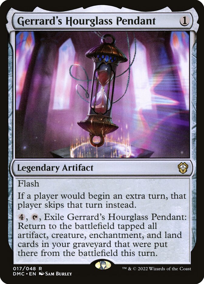 Gerrard's Hourglass Pendant (Commander: Dominaria United) 