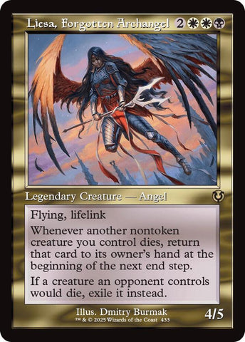 Liesa Forgotten Archangel Retro Frame (Innistrad Remastered)  - Foil