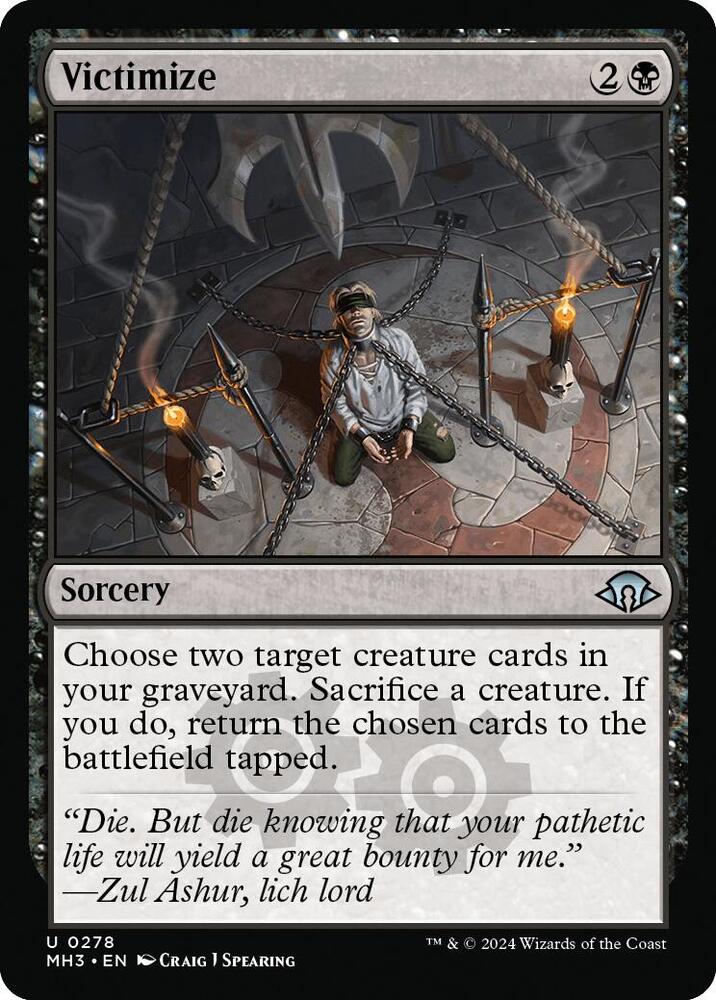 Victimize (Modern Horizons 3)  - Foil