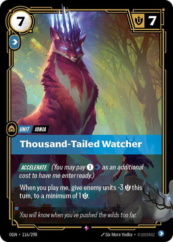 Thousand Tailed Watcher (Origins)  - Foil