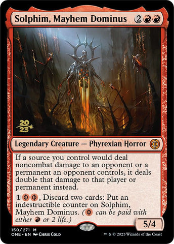 Solphim Mayhem Dominus 150s/160 (Prerelease Cards)  - Foil