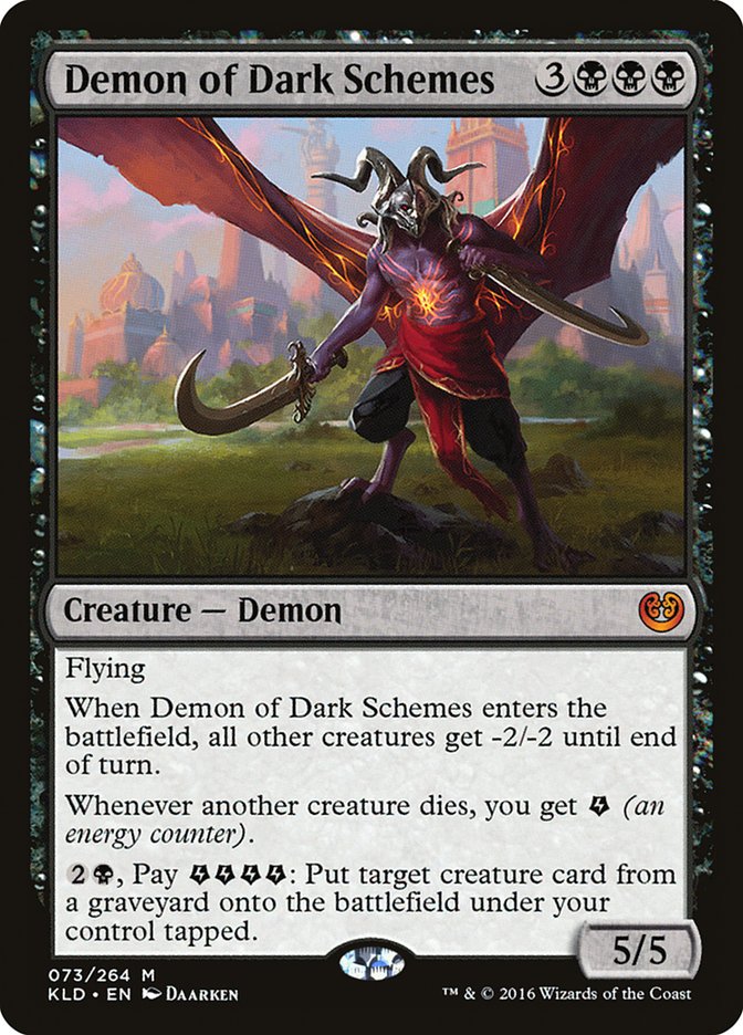 Demon of Dark Schemes 73 (Kaladesh) 